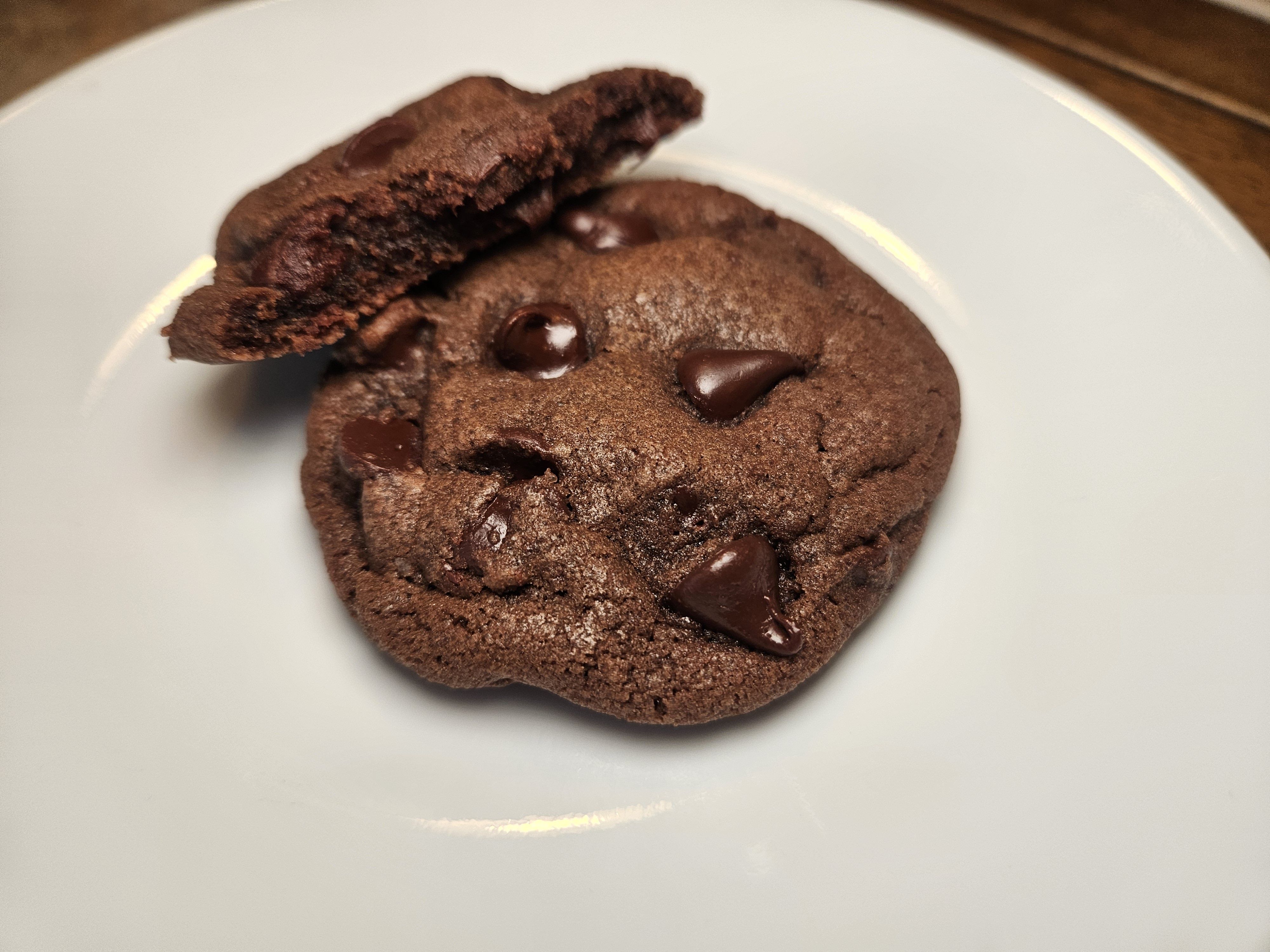 Double Chocolate Chip Cookies