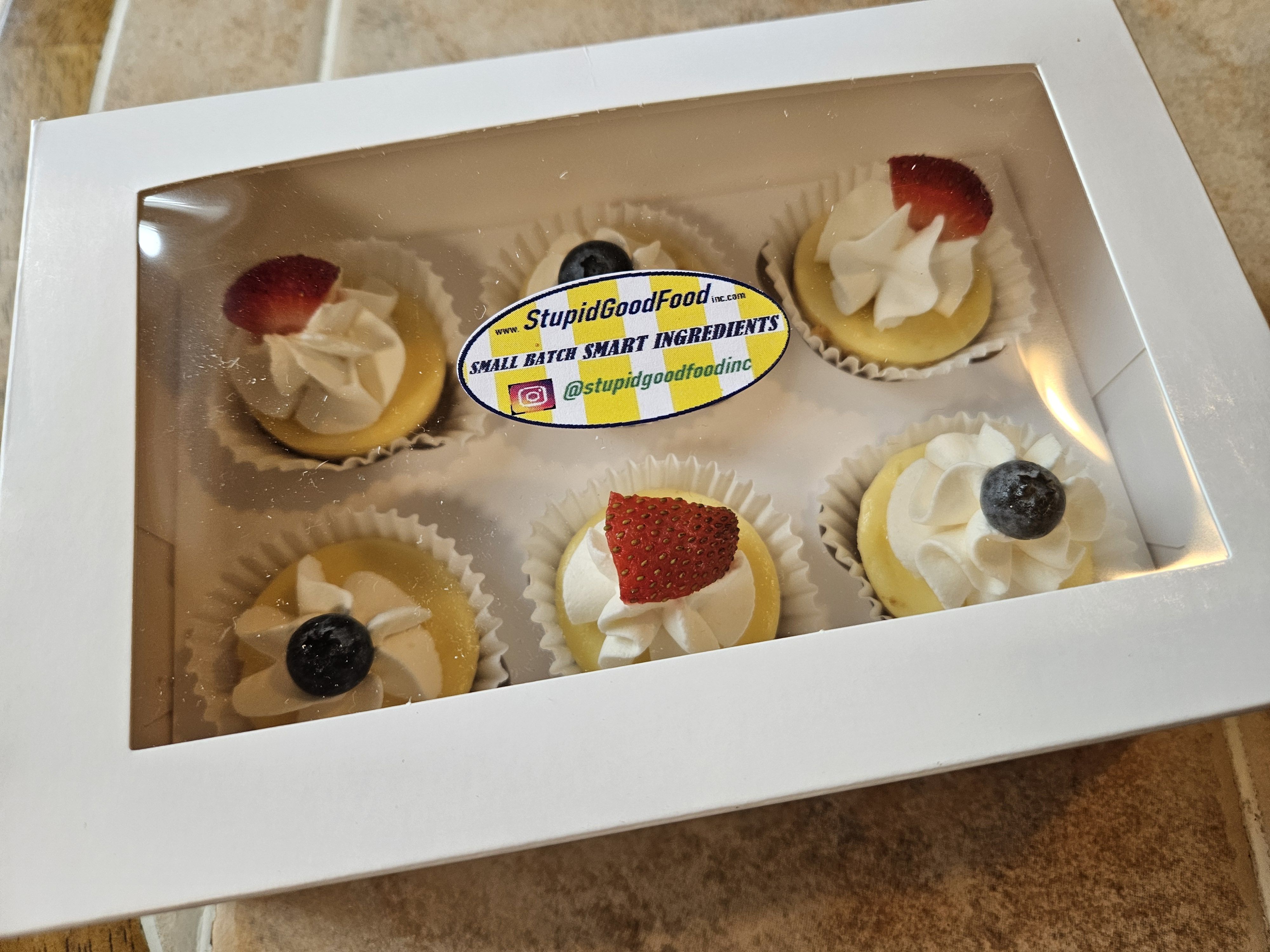6-packs of Cheesecake Bites