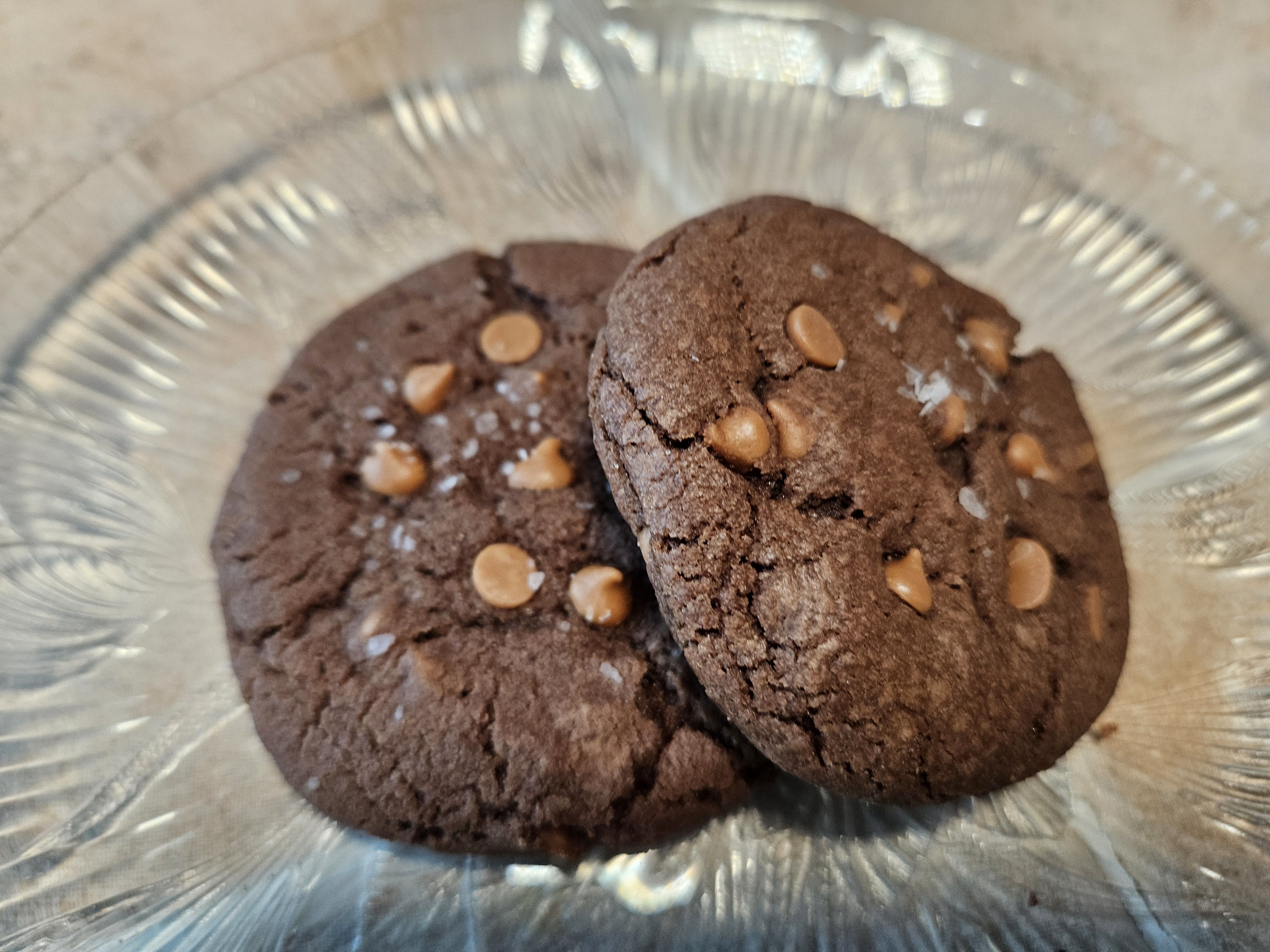 Chocolate Salted Caramel Cookies